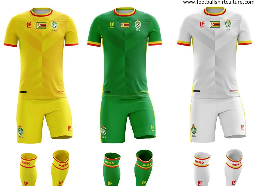 Zimbabwe 2017 Mafro Sports football Kits